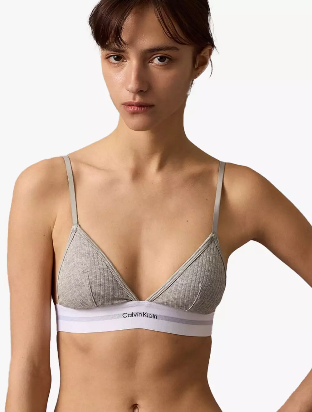 Calvin Klein Underwear - MODERN RIB Lightly Lined Triangle Bra