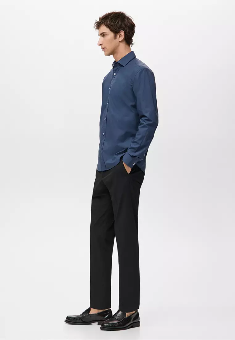 Regular-Fit 100% Cotton Shirt