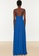 Trendyol blue Decollete Evening Dress C5083AA23A667BGS_2