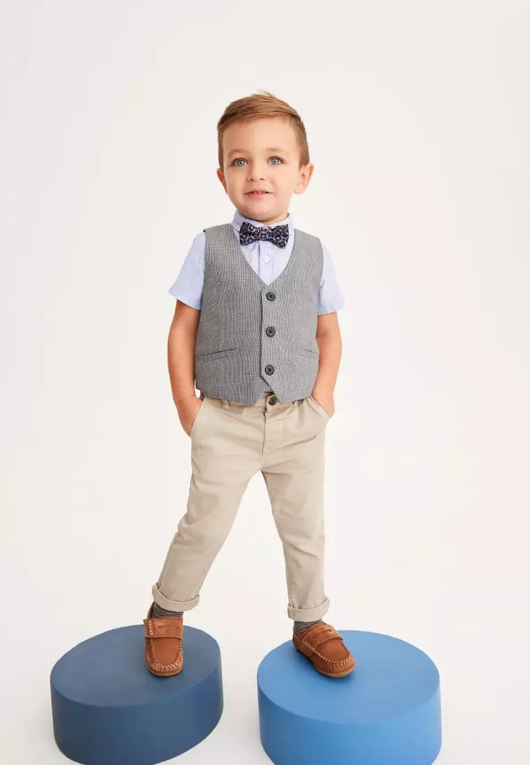 Buy NEXT Waistcoat Shirt And Bow Tie Set 2024 Online ZALORA