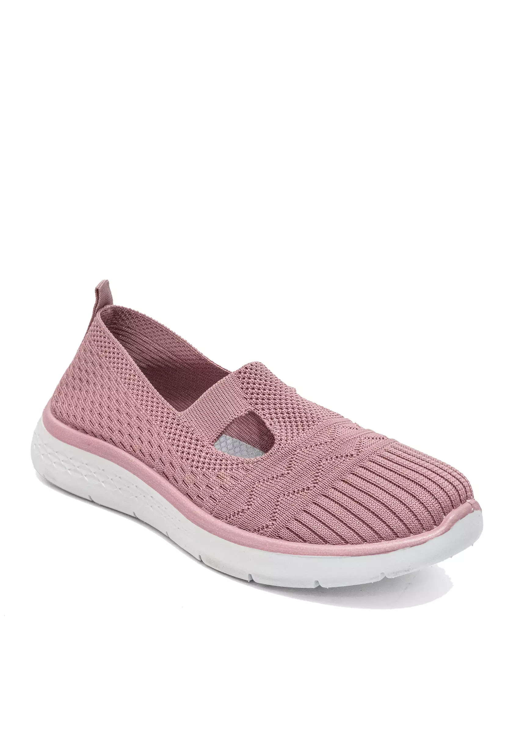 Dr. Kevin Sepatu Olahraga Sport Wanita Sneakers Rajut Slip On 559-003