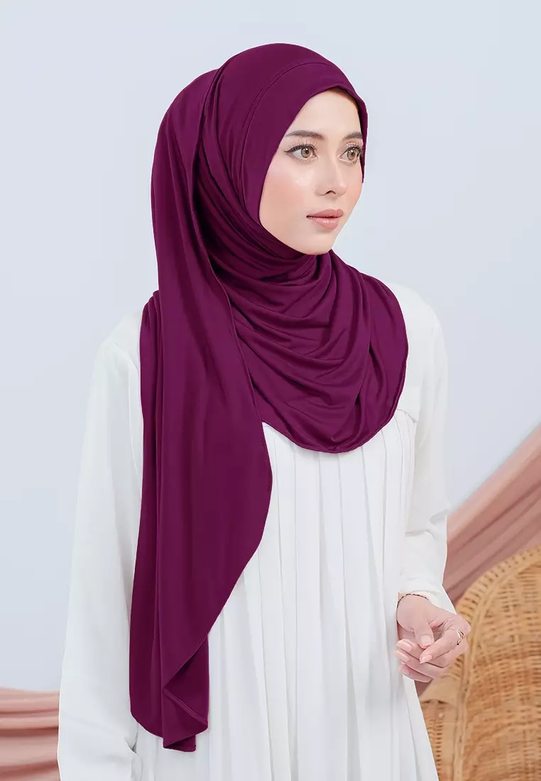HIJAB INSTAN FAYZA - BURGUNDY