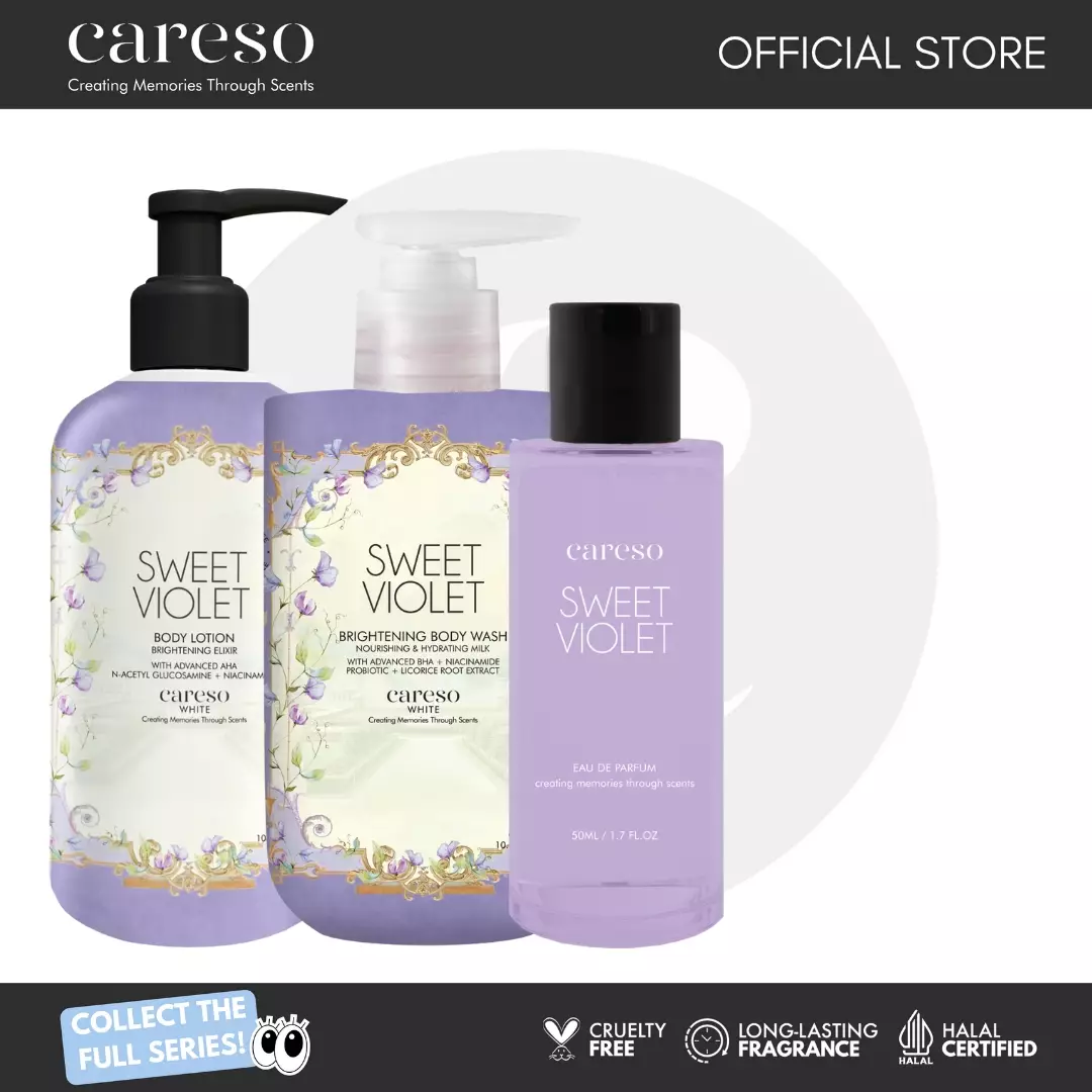 Sweet Violet - Full Series Bundle (EDP + Body Lotion + Body Wash)
