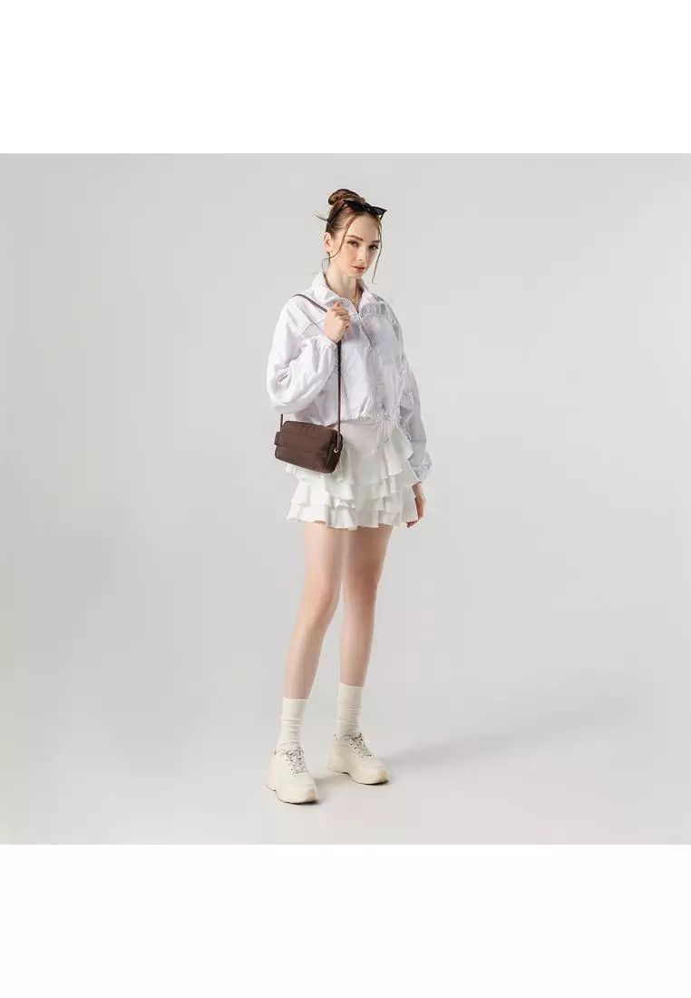 Poofah Crossbody Bag - Dark Oak