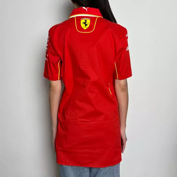 Kemeja F1 FORMULA ONE SCUDERIA FERRARI CLASSIC RED SHIRT 100% ORIGINAL