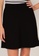 H&M black Jersey A-Line Skirt A703FAA1BE061DGS_3