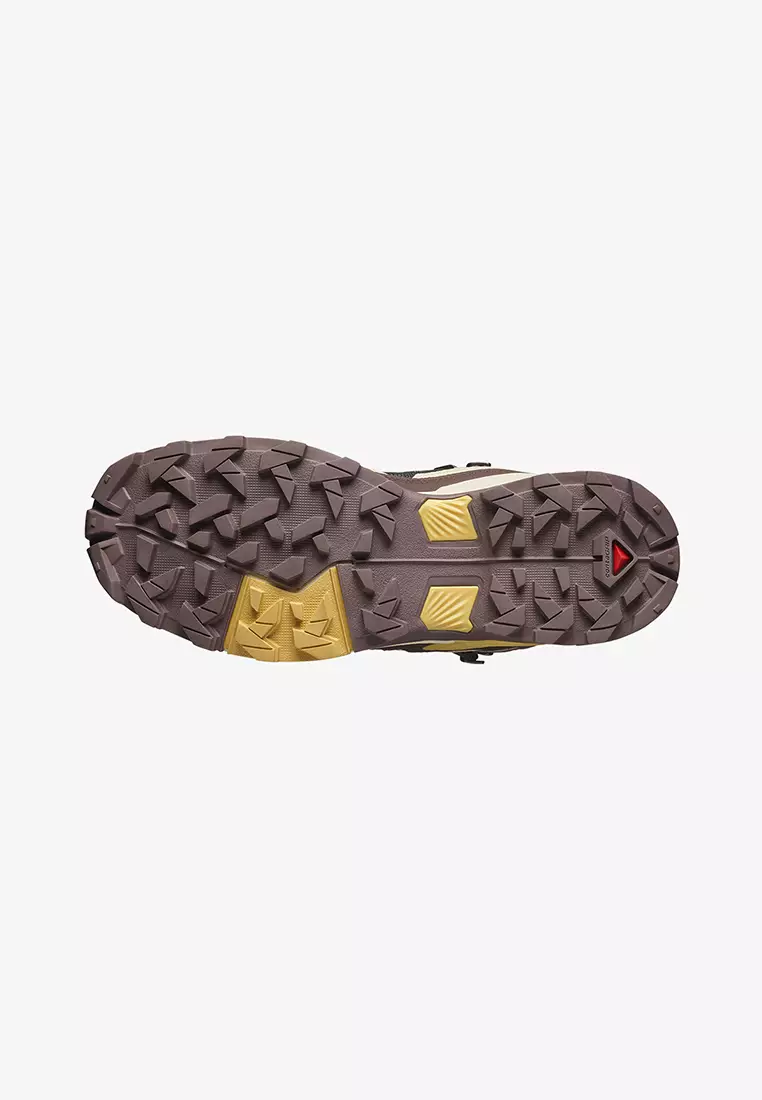 Ultra 5 Mid Gore-tex Women Outdoor Shoes in Burlwood / French Roast / Rattan