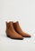 Violeta by MANGO brown Leather Cowboy Ankle Boots 7A72BSHA071DEBGS_2