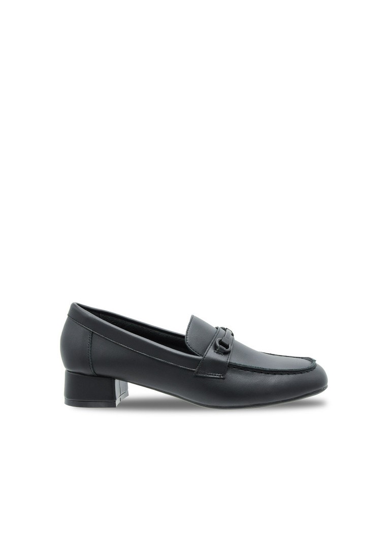 Louis Cuppers Slip On Faux Leather Fashion Heels