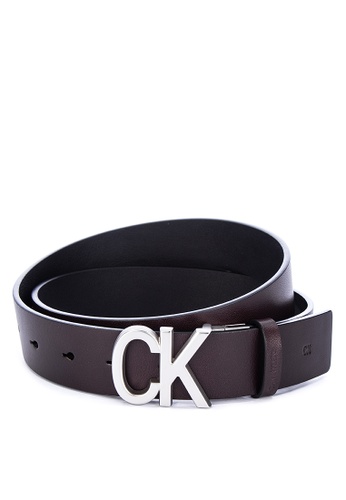 Shop Calvin Klein Ck Reversible Belt Calvin Klein Jeans