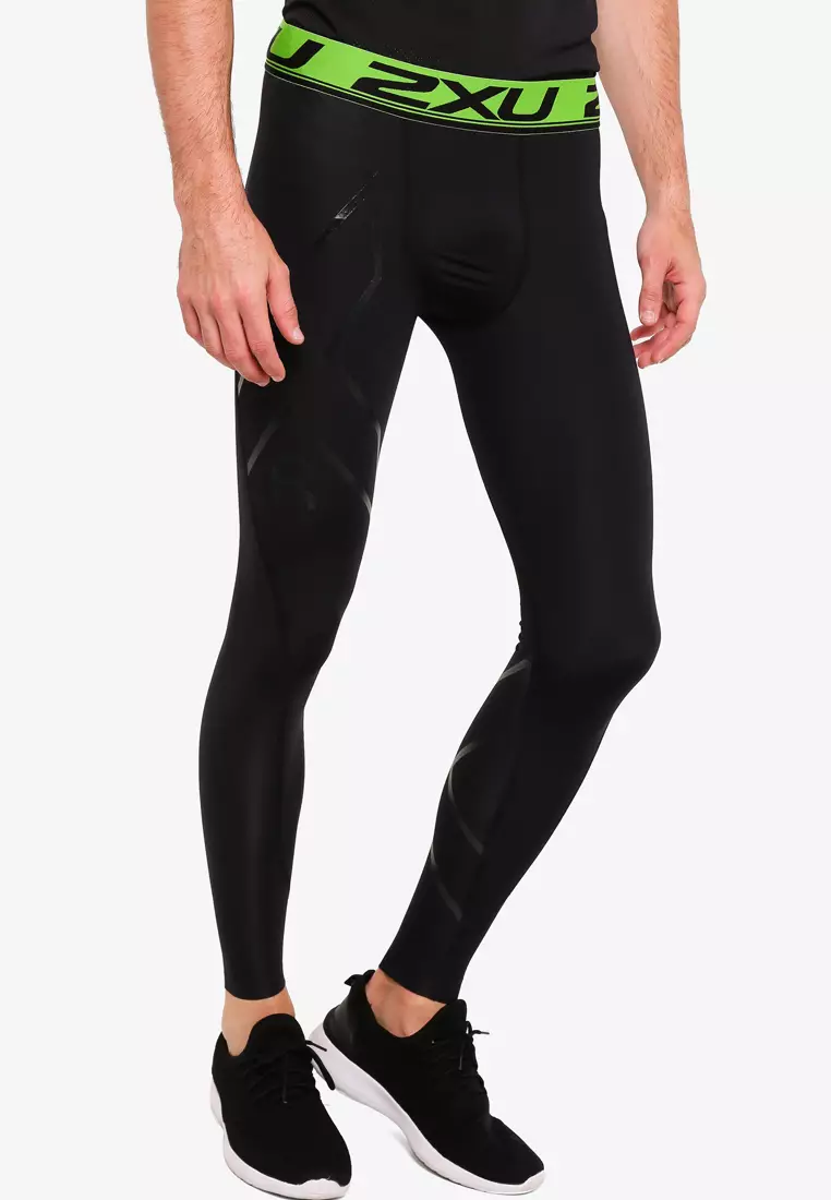 Mens 2XU Refresh Recovery Compression Leggings Tights