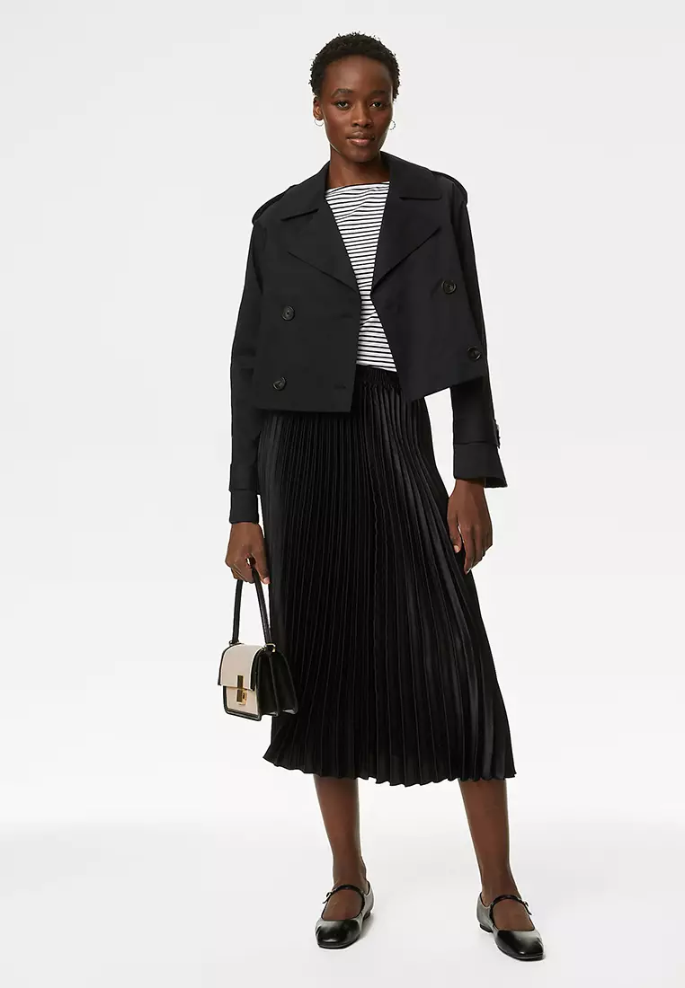 Cotton Rich Stormwear™ Short Trench Coat