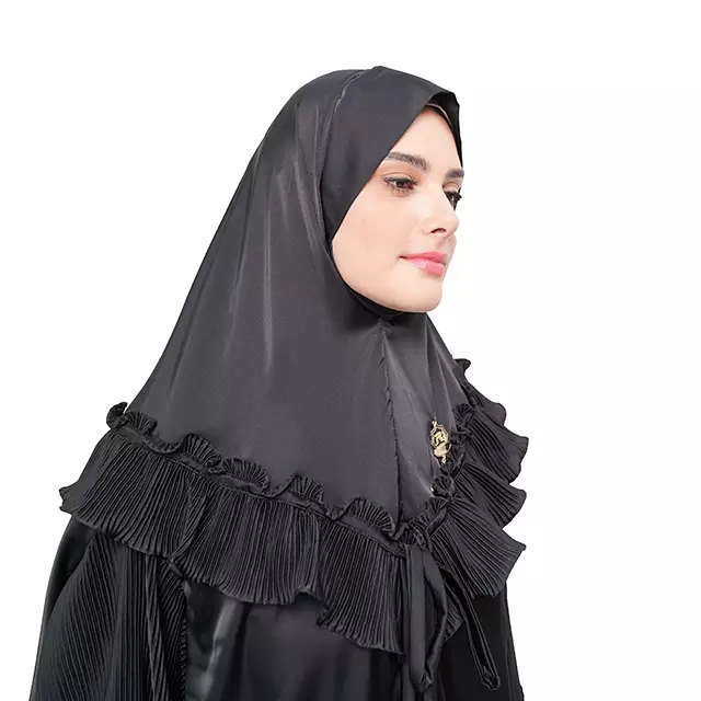Jual Ritz Syari MUKENA HIJRAH 2 BLACK PREMIUM By RITZ SYARI Original ...
