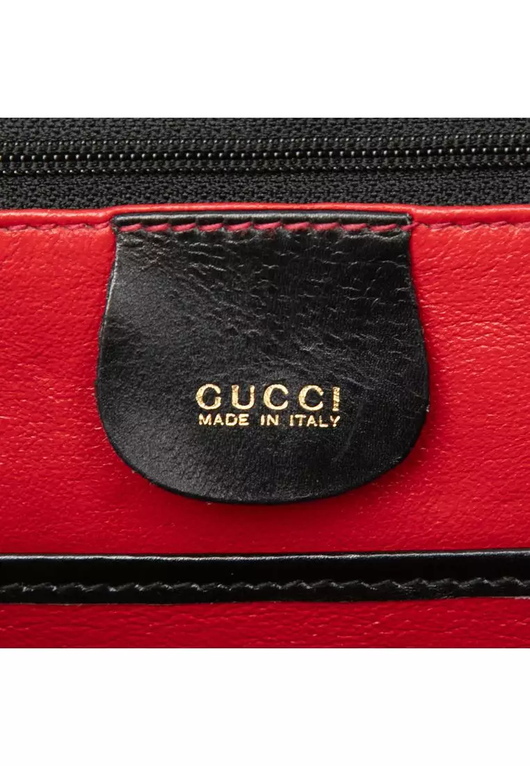 Pre-Loved Gucci Calfskin Bamboo Night