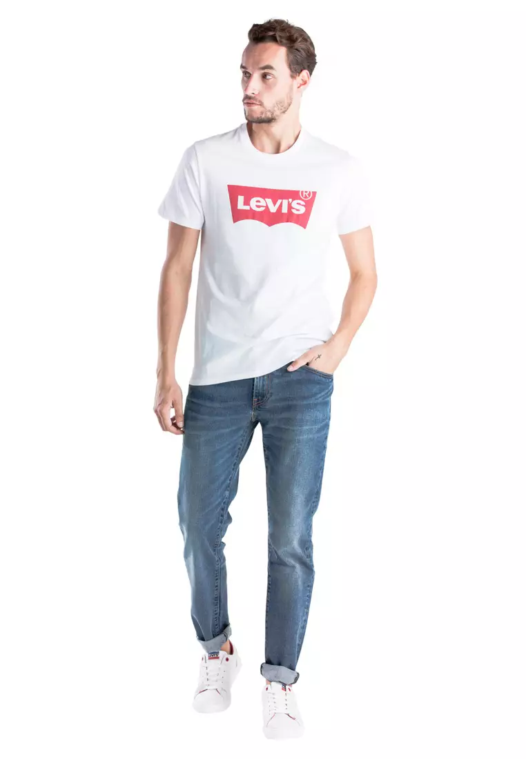 Levi's Graphic Set In Neck Hm Graphic White