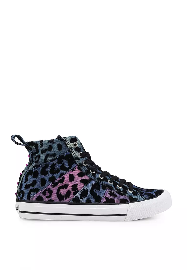 Discount on Desigual  shoes - SKU: Shoes Beta Leopard