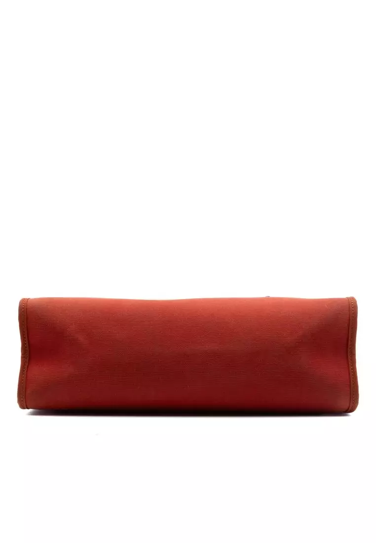 Pre-Loved Hermès Toile Herbag Zip 31