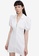 URBAN REVIVO white Zip Mini Dress 0D715AAD802AD6GS_1