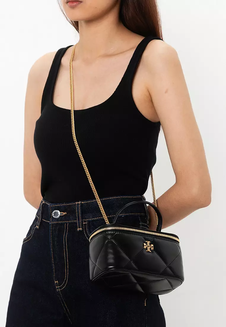 Kira Diamond Quilt Vanity Case (nt)