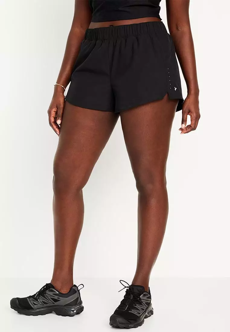Mid-Rise StretchTech Run Shorts -- 3-inch inseam
