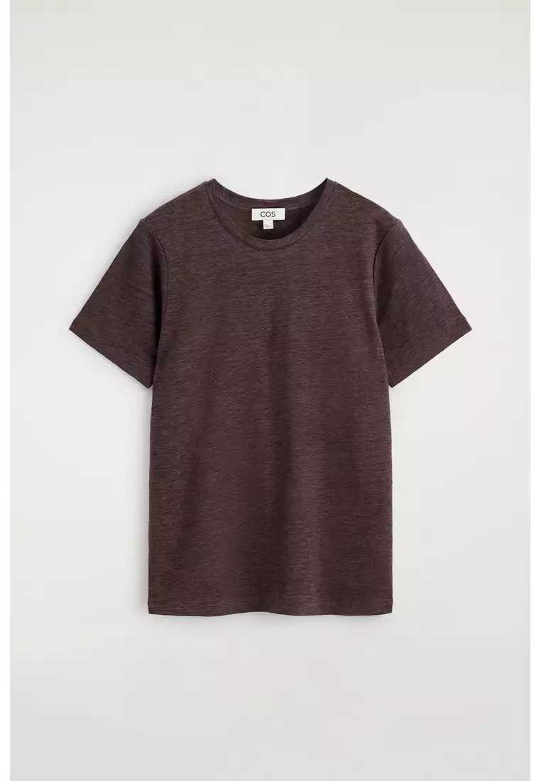 CREW-NECK LINEN T-SHIRT