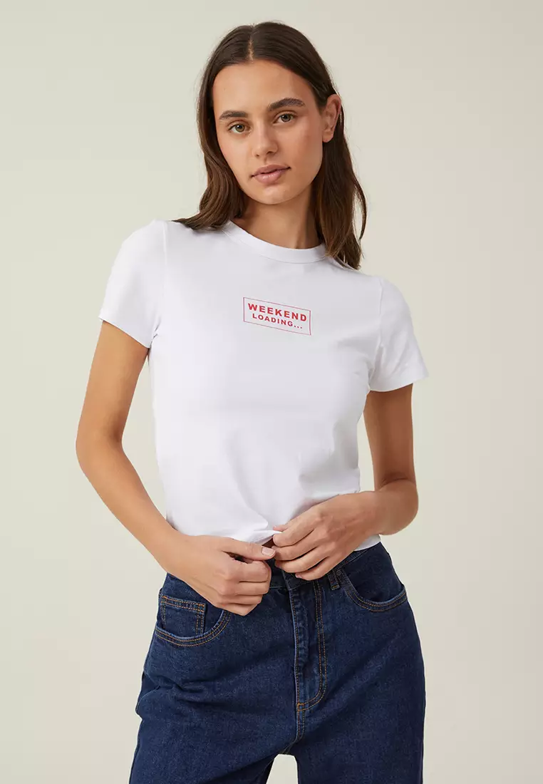 women's fitted graphic t shirts