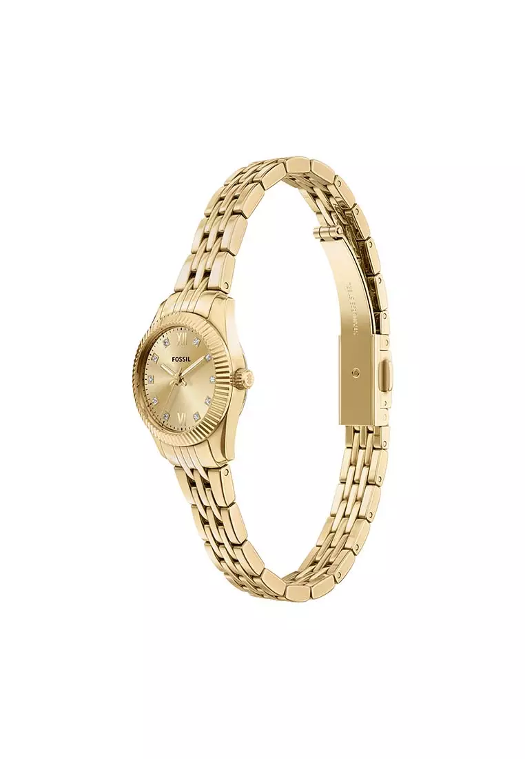 Scarlette Gold Stainless Steel Watch Es5474