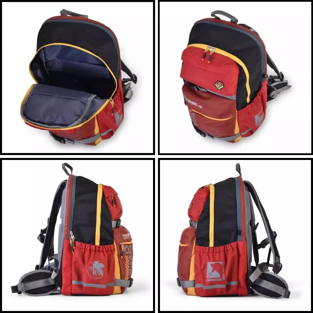 Ransel Sekolah Anak Anti Pegal Evangelion School Backpack FX Creations SNA242019AGS-89