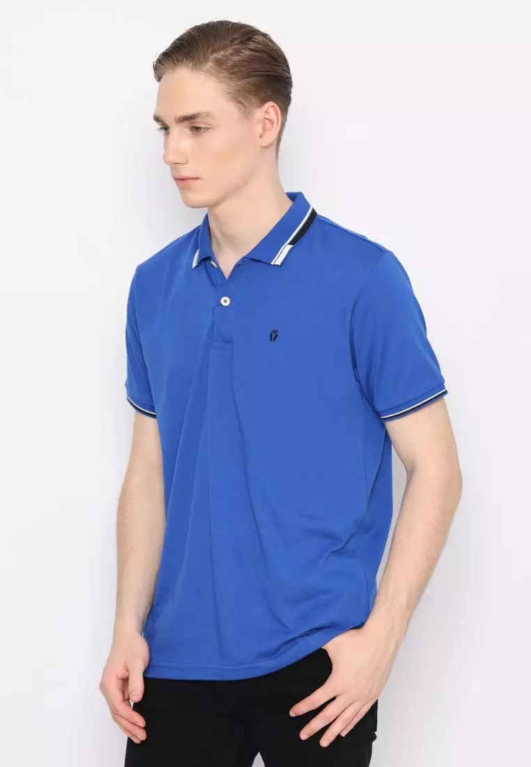 Matsuda Kaus Kerah Pria Polo Shirt Chino