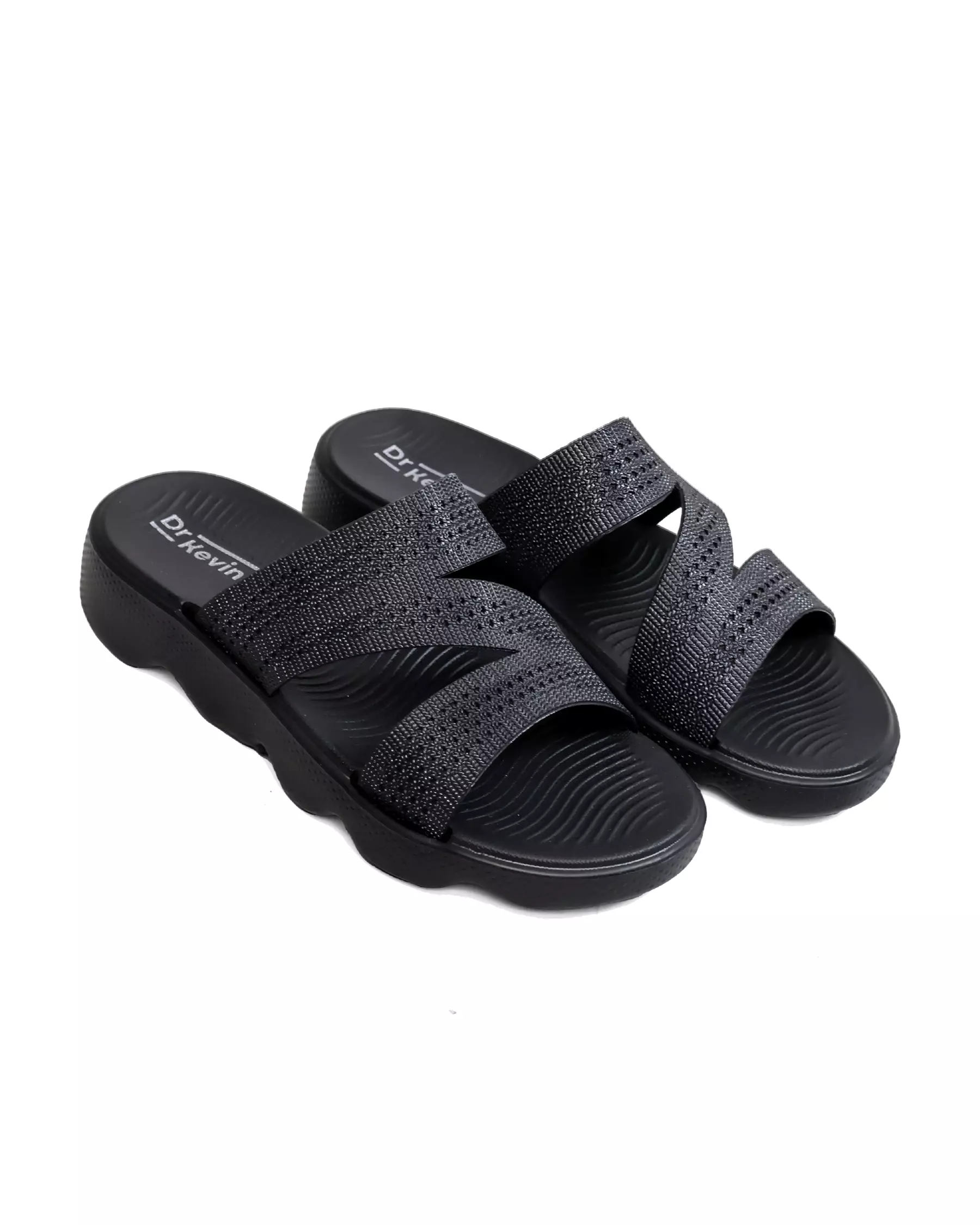 Dr. Kevin Sandal Selop Wanita Hak Rata Flat Sandal 571-141