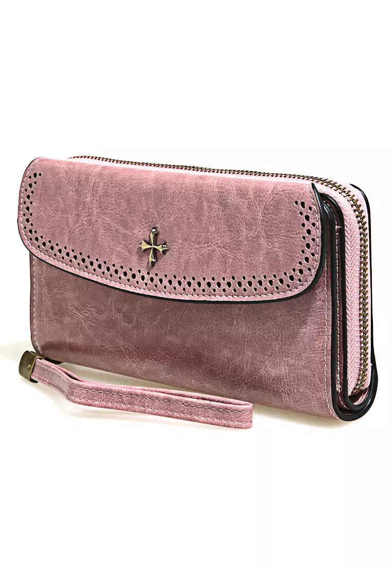 Dompet Pria Wanita Model Panjang Long Wallet Many Slot Material Leather ORIGINAL