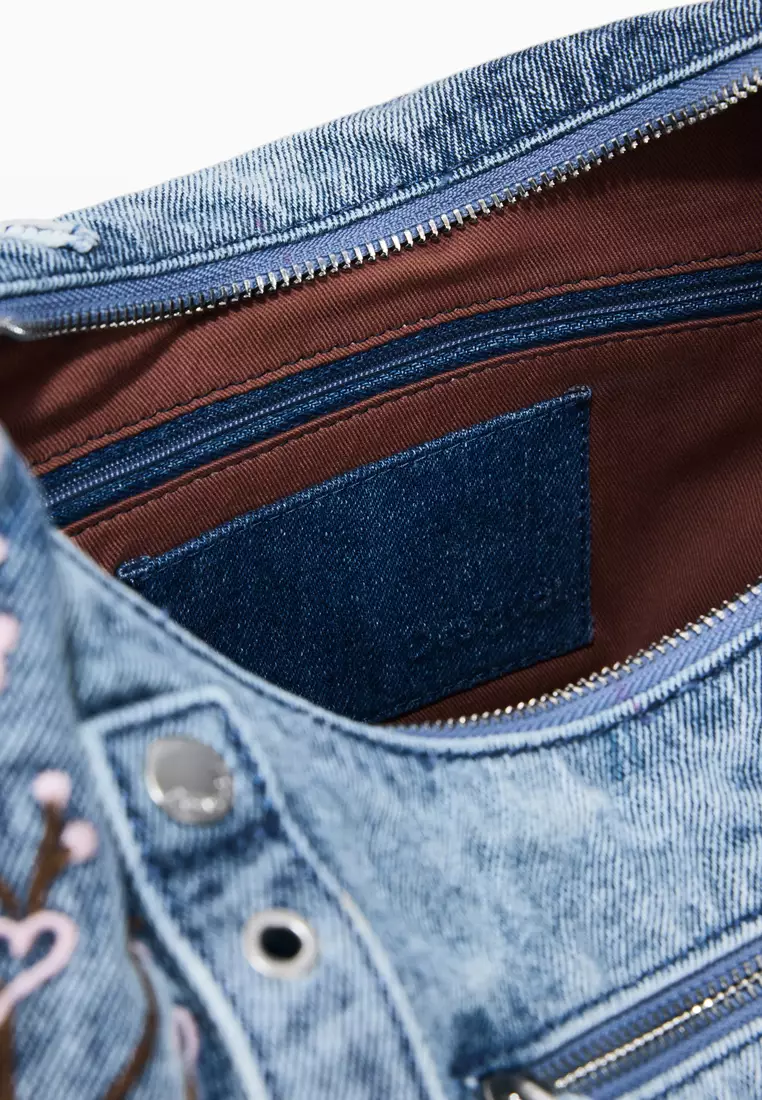 DENIM SHOULDER BAG