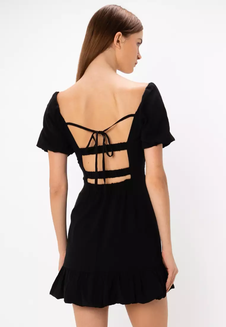 Short Sleeves Fitted Dress