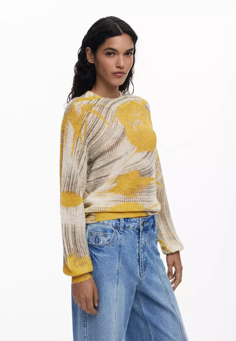Arty texture sweater
