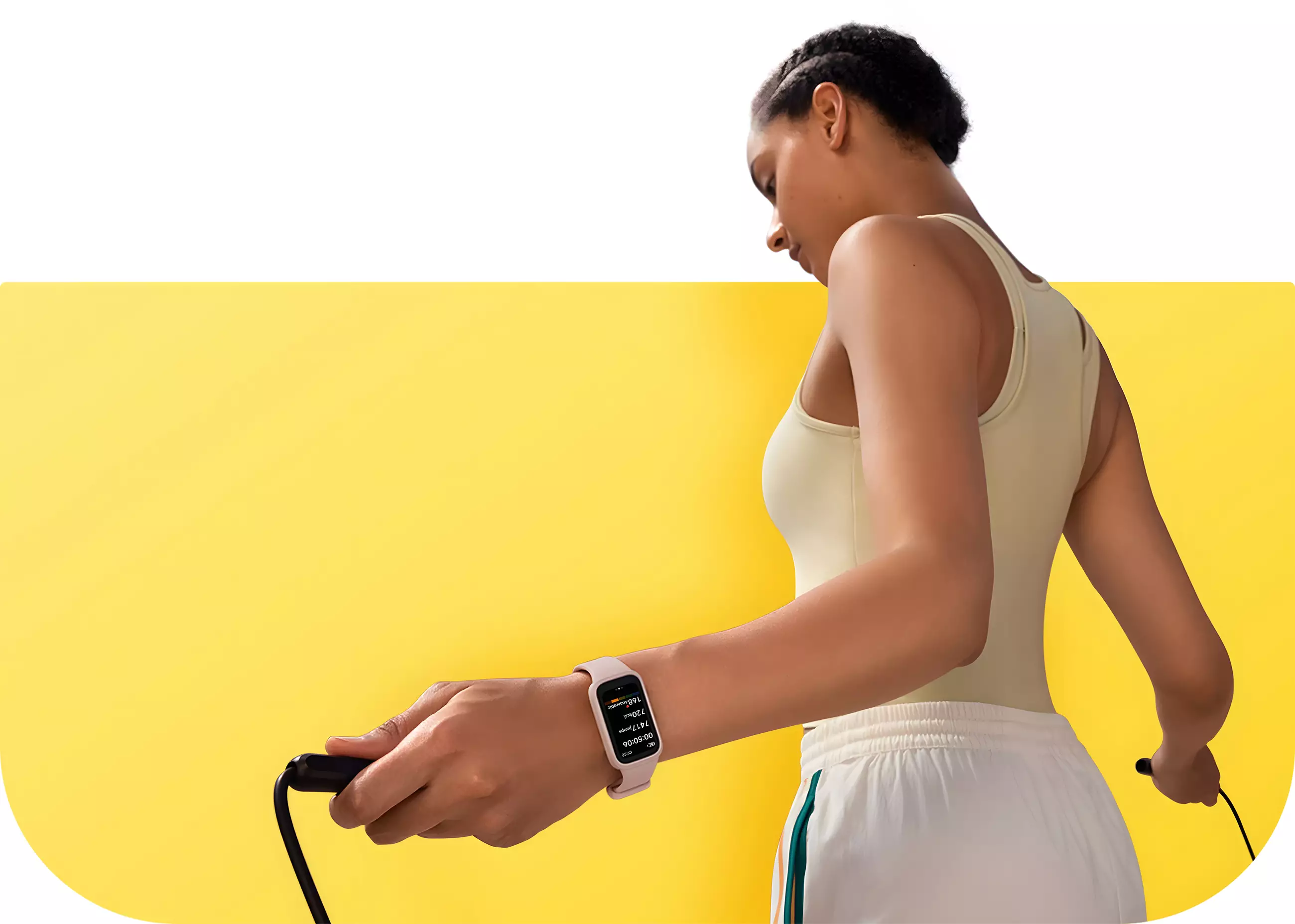 Xiaomi Smart Band 9 Active | Bodi 9,99 mm | Tahan Air Hingga 50 Meter | 50+ Mode Olahraga | Baterai Hingga 18 Hari - Pink