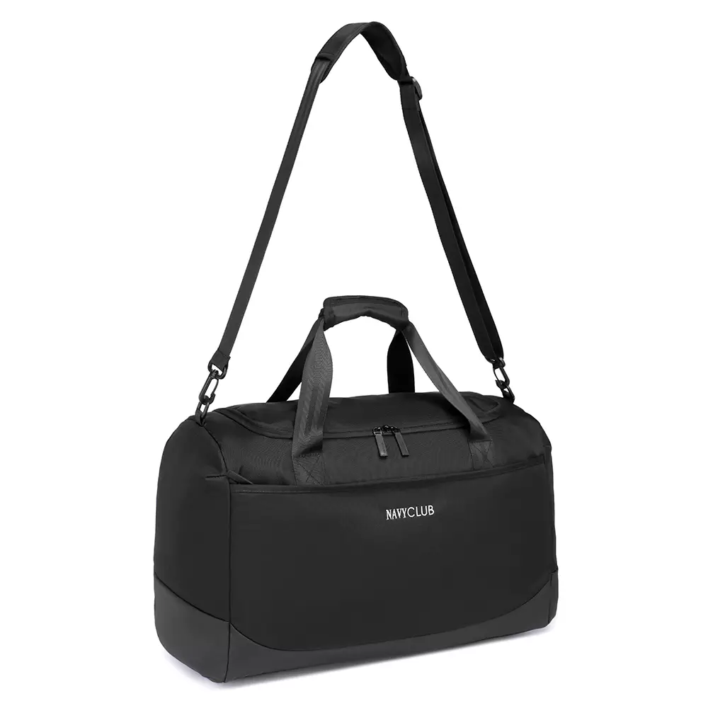 Navy Club Travel Bag HGJ - Duffle Bag Tas Pria Wanita - Tas Pakaian Multi Fungsi (Tas Jinjing dan Tas Selempang)