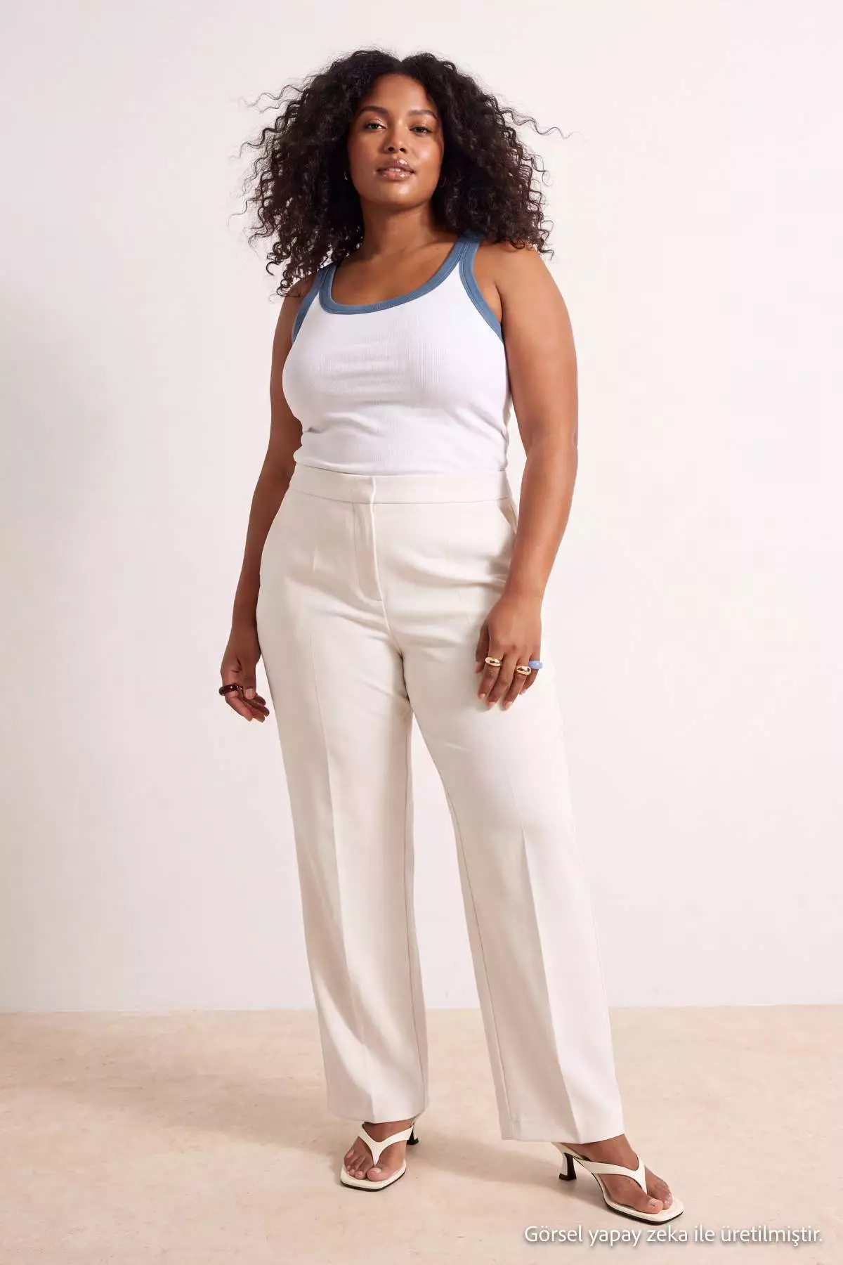 White Exclusive Special Collection Plum Soft Buttoned Wide Leg Pants