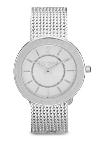 R7253532503 Jesprit手錶專櫃ust Shiny 網眼不銹鋼圓錶, 錶類, 飾品配件