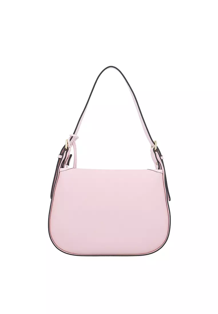 Sora Charm Shoulder Bag - Light Pink