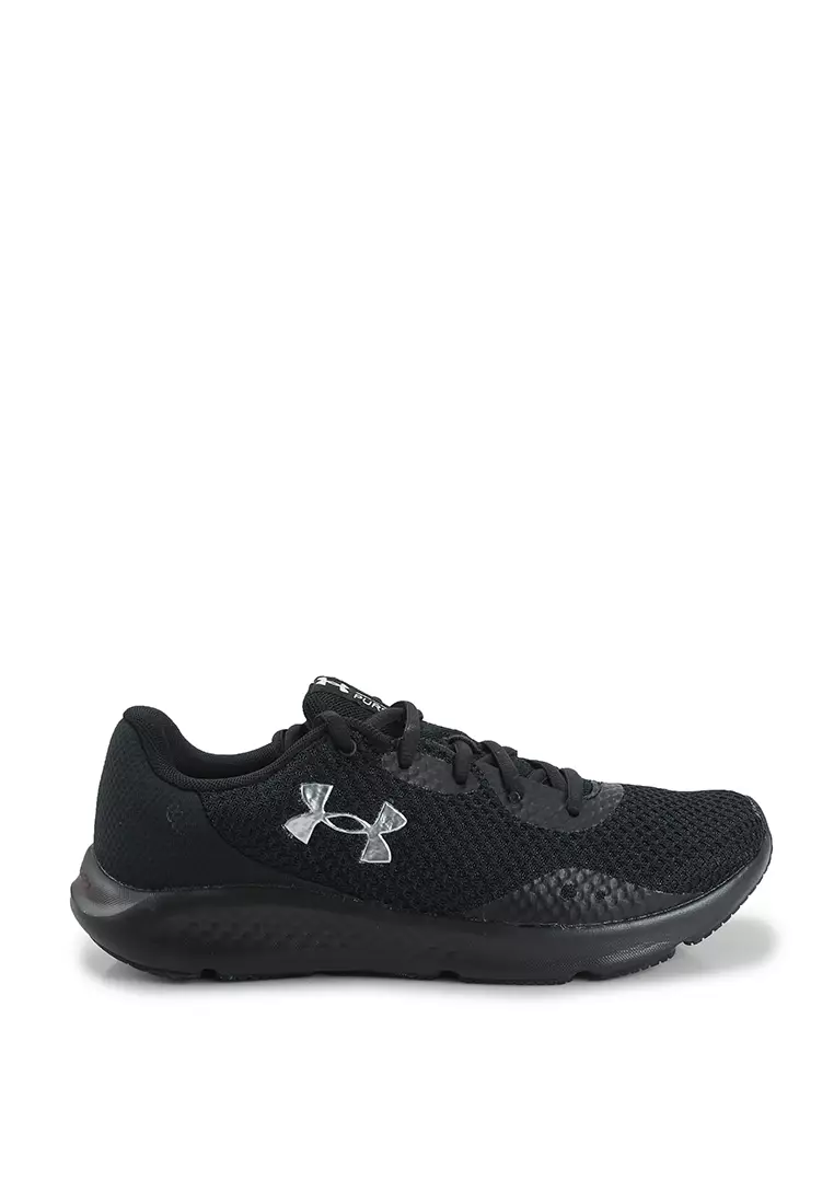 Under Armour Charged Pursuit 3 UA Grey White Men Road Running