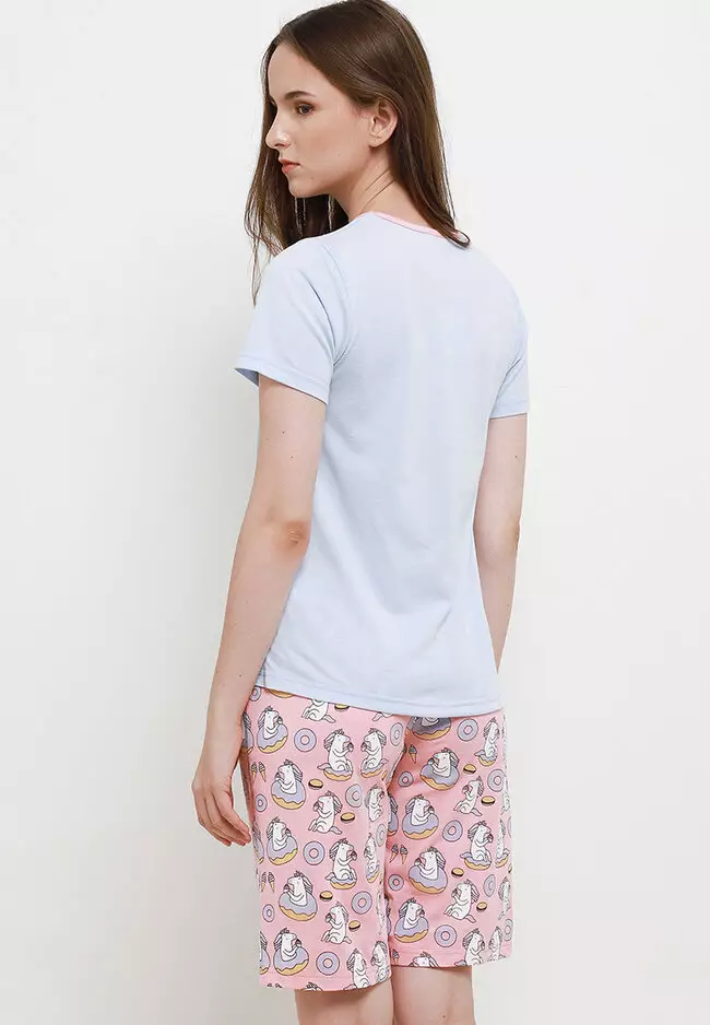 Pyjama Short Sleeve Short Pants Sleepwear