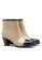 Twenty Eight Shoes beige VANSA Colourblock Mid Heel Rain Boots VSW-R1613 724A0SH5EE2044GS_2