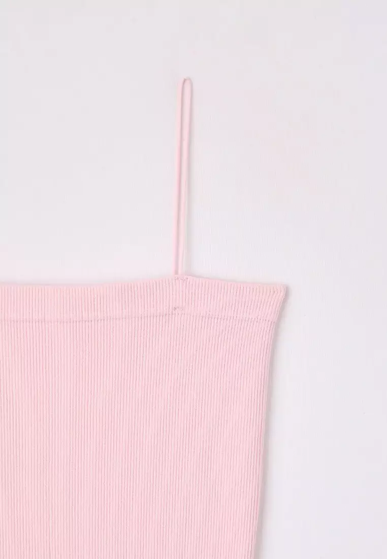 Thin Strap Bandeau Crop Top for Women