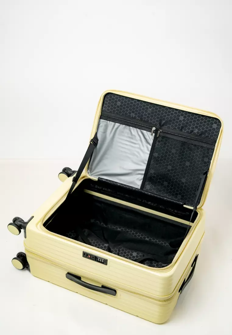 Alpha 24" Medium Hard Case Luggage Butter