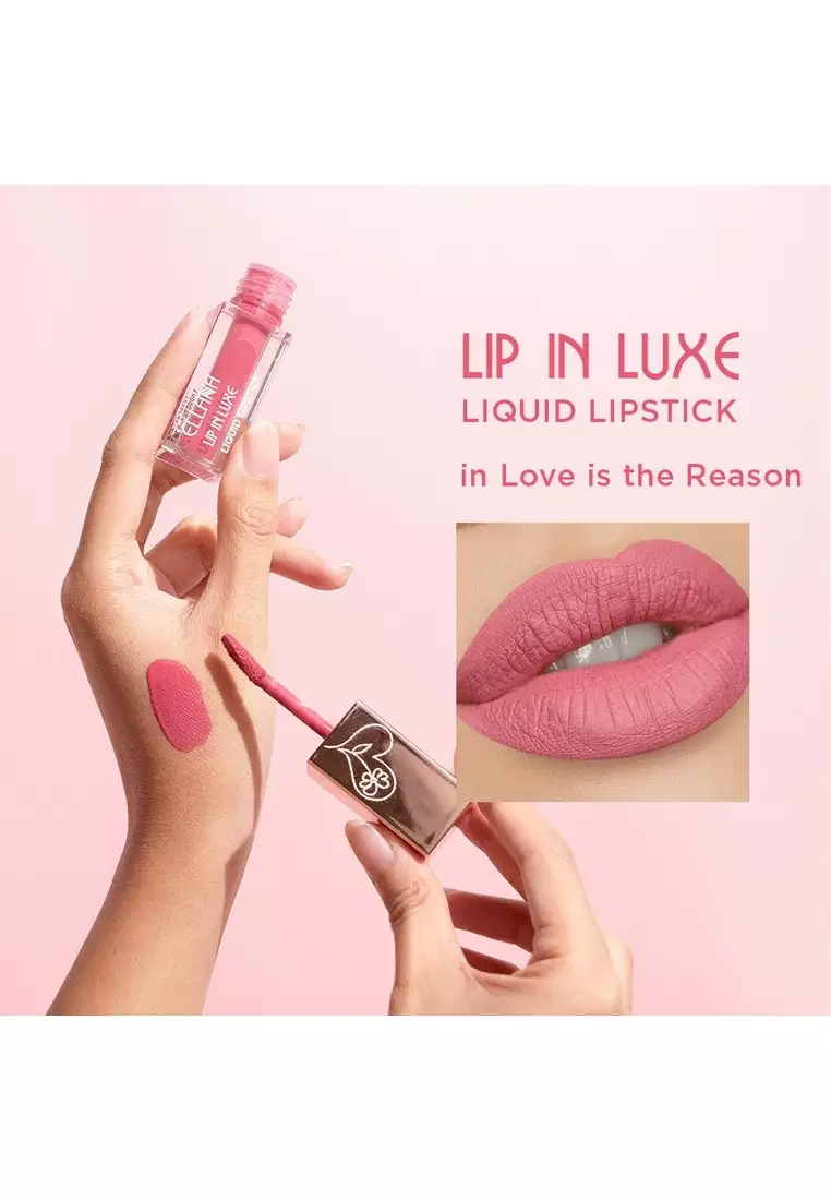 Discount on Ellana Mineral Cosmetics  shoes - SKU: Ellana Lip In Luxe Liquid Lipstick Made With Vitamin E, Koffee | Long - Wear & Transfer - Resistant 