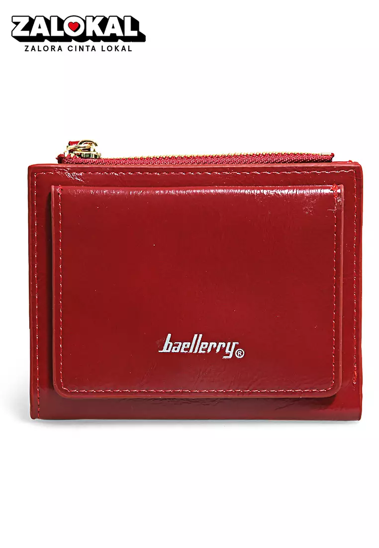 Mini Wallet Dompet Wanita Many Slot Coin Pocket Material Leather ORIGINAL