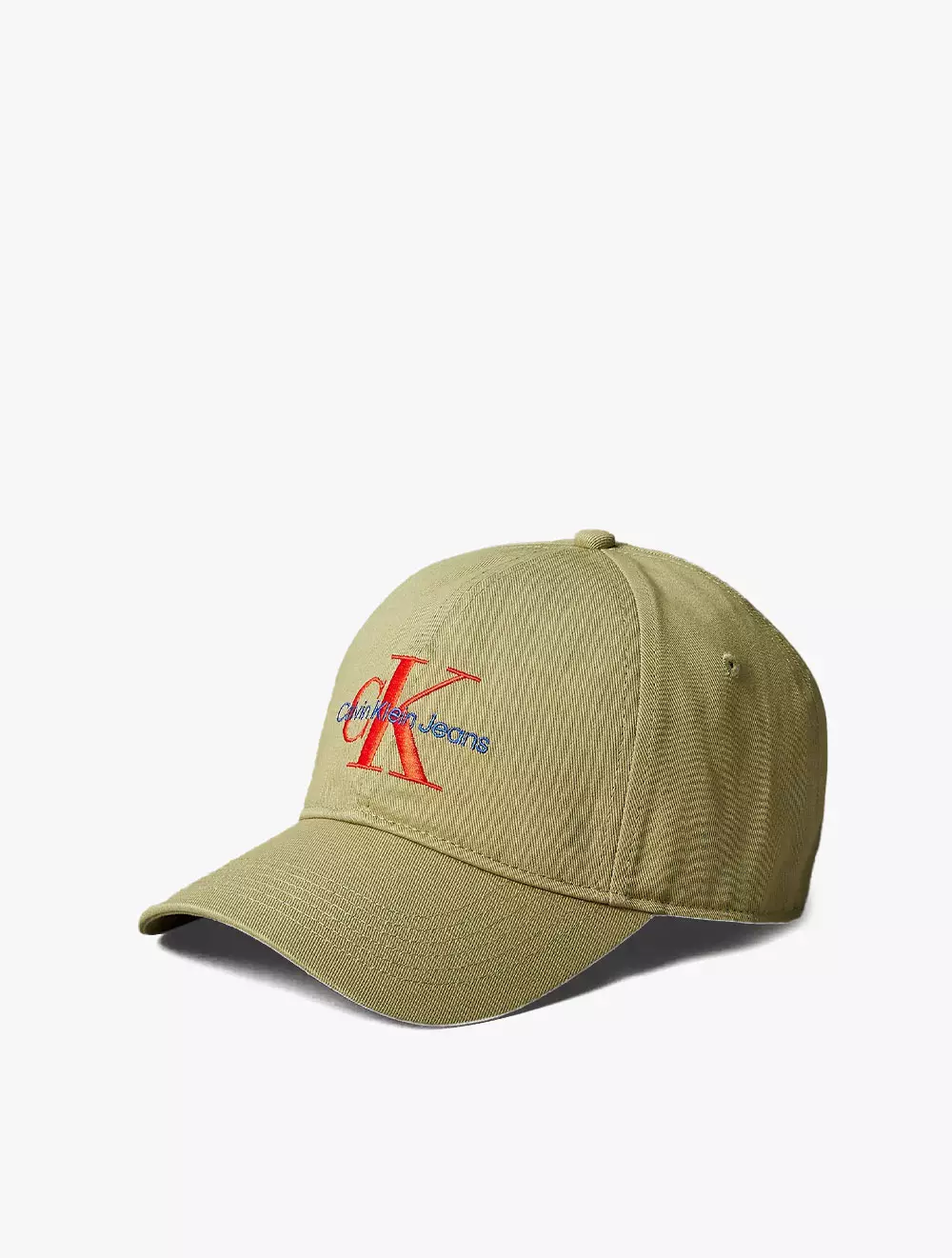 Calvin Klein - Monogram Logo Baseball Cap - Brown