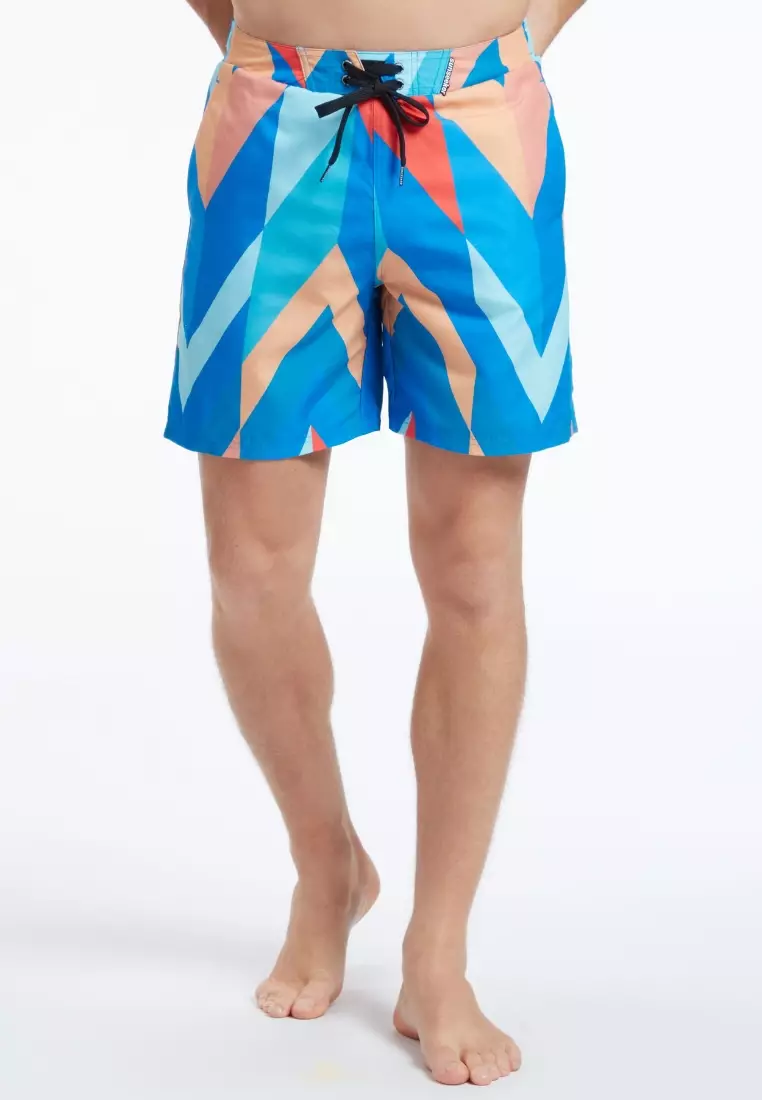 Geo Drawstring 16' Boardshorts