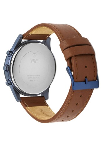 Jual Guess Watch Guess Jam Tangan Pria - Brown Blue 