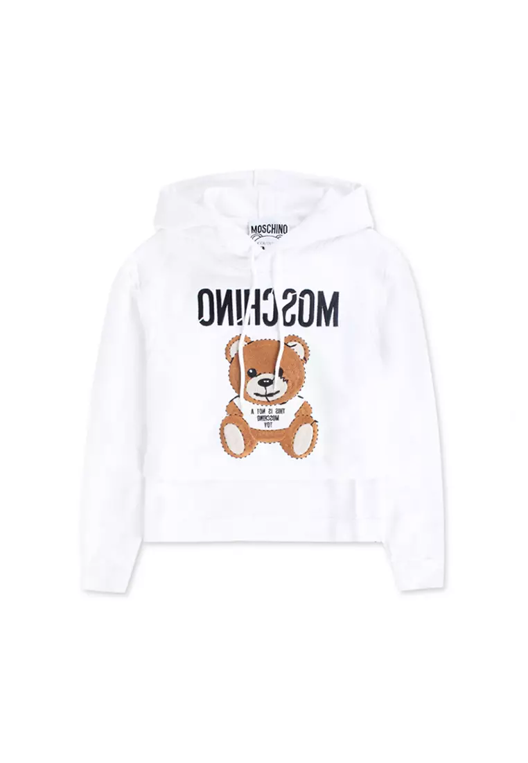 Buy MOSCHINO MOSCHINO women s reverse embroidery bear autumn
